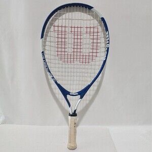Wilson US Open Tennis Rackets 21 Blue & White 3 1/2